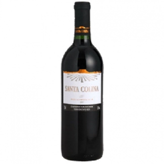 Vinho Brasileiro Tinto Seco Santa Colina Cabernet Sauvignon Campanha Gaúcha E Serra Gaúcha Garrafa 7