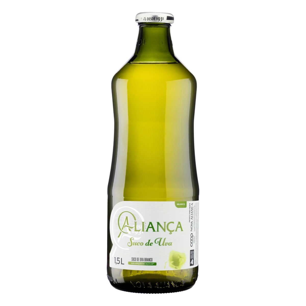 Suco Uva Branco Aliança Garrafa 1,5l