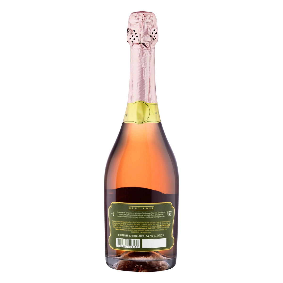 Espumante Brut Rosé Aliança 750ml