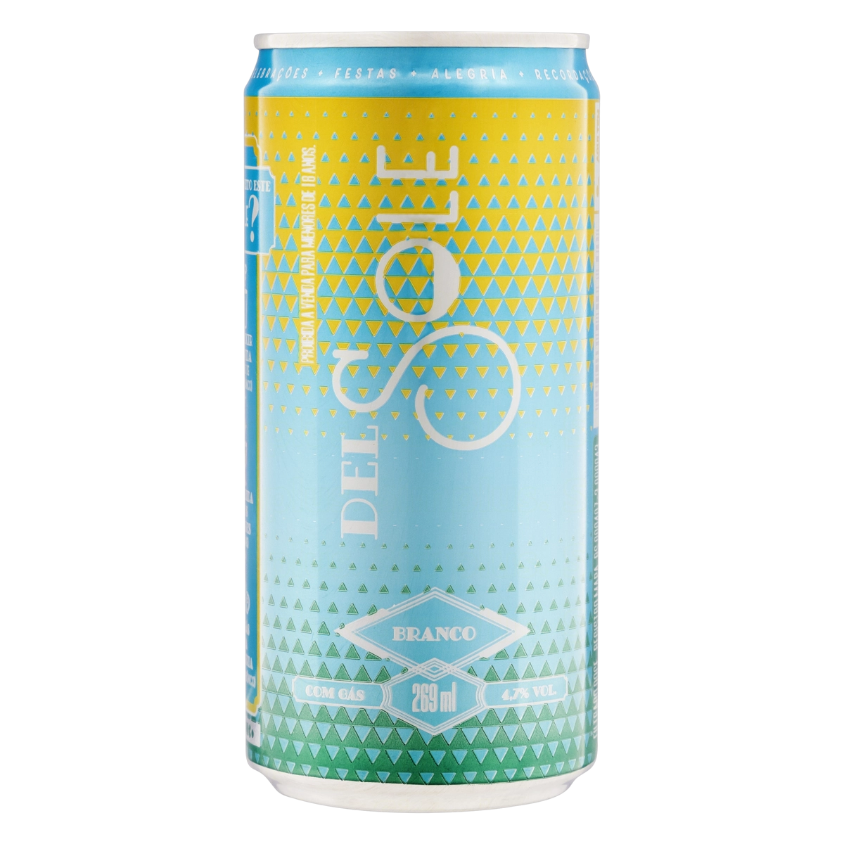 Vinho Branco Del Sole Lata 269 mL VL