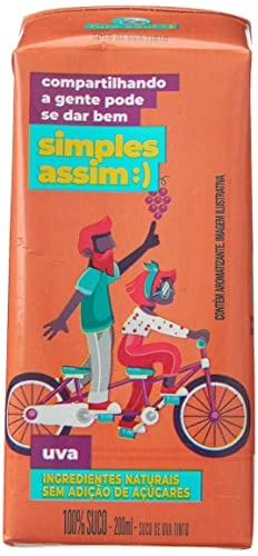 Suco 100 Simples Assim 200ml Uva