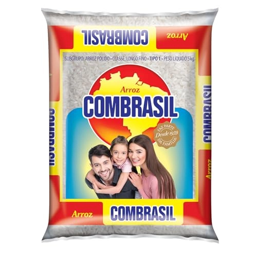 Arroz Branco Tipo 1 Combrasil Pacote 5kg