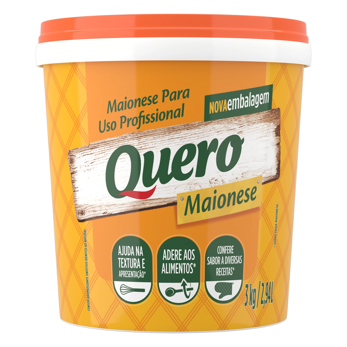 Maionese Uso Profissional Quero Pote 3kg