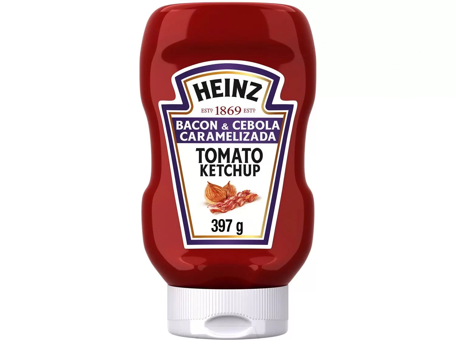 Catchup Heinz Bacon E Cebola 397g