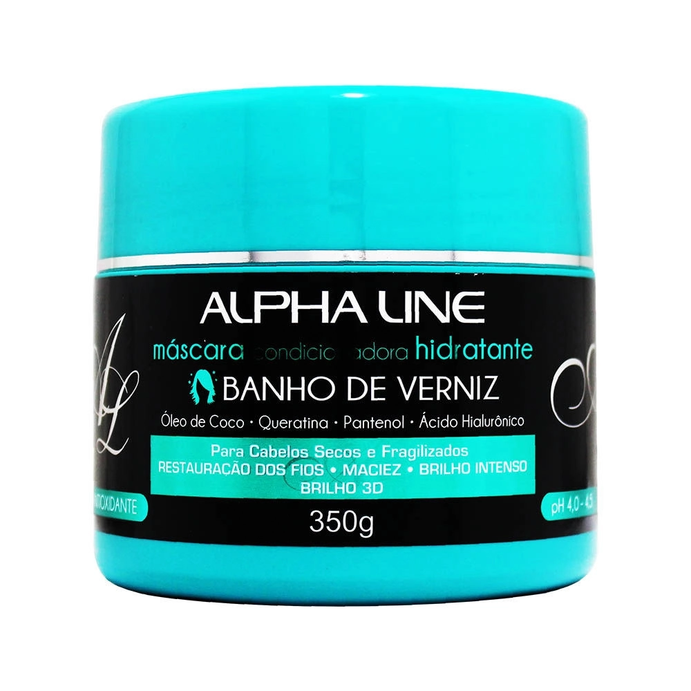 Alpha Line Banho De Verniz Masc 350g