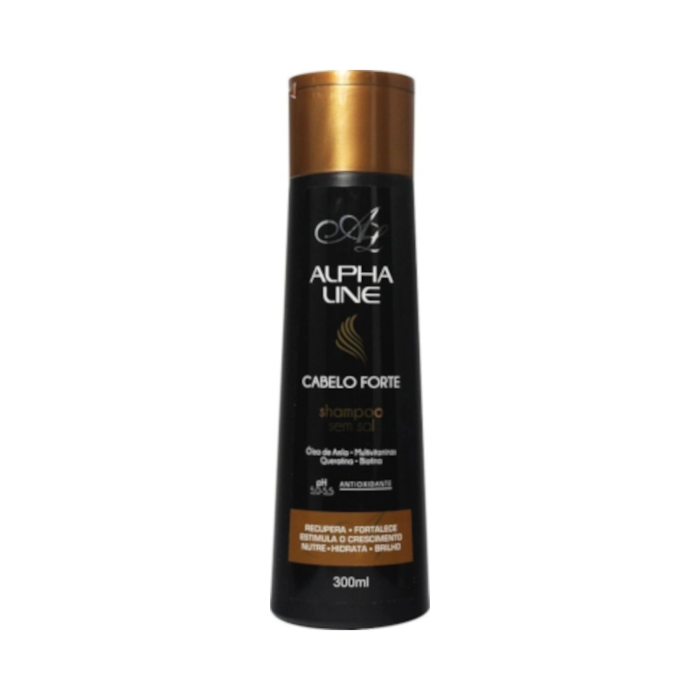 Shampoo Cabelo Forte Alpha Line 250Ml