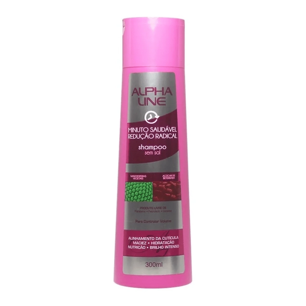 Shampoo Minuto Milagroso Alpha Line 300Ml