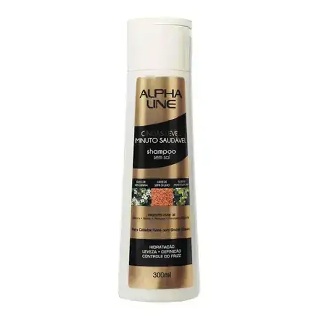 Shampoo Ondas Leves Alpha Line 300Ml