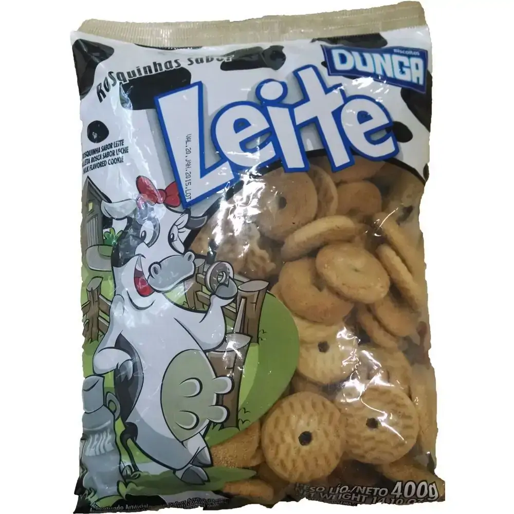 Biscoito Dunga Rosca Leite 20x