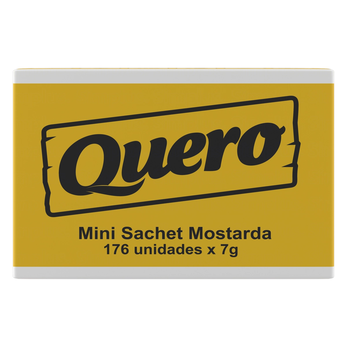 Mostarda Amarela Quero Caixa 176 Unidades