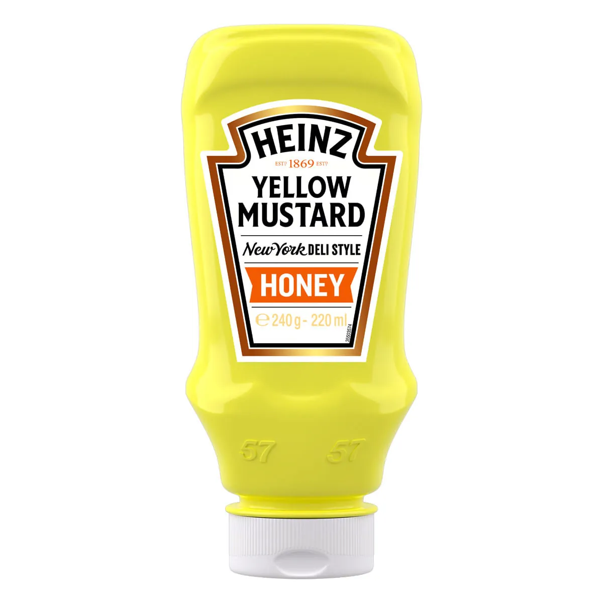 Mostarda Amarela Heinz com Mel Squeeze 240 g