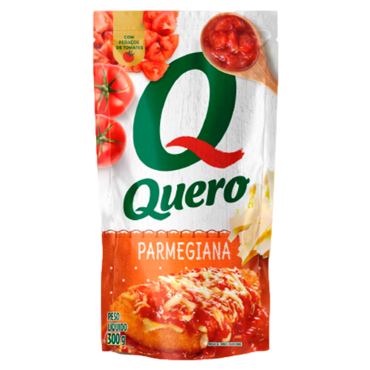 Molho De Tomate Parmegiana Quero Sachê 300g