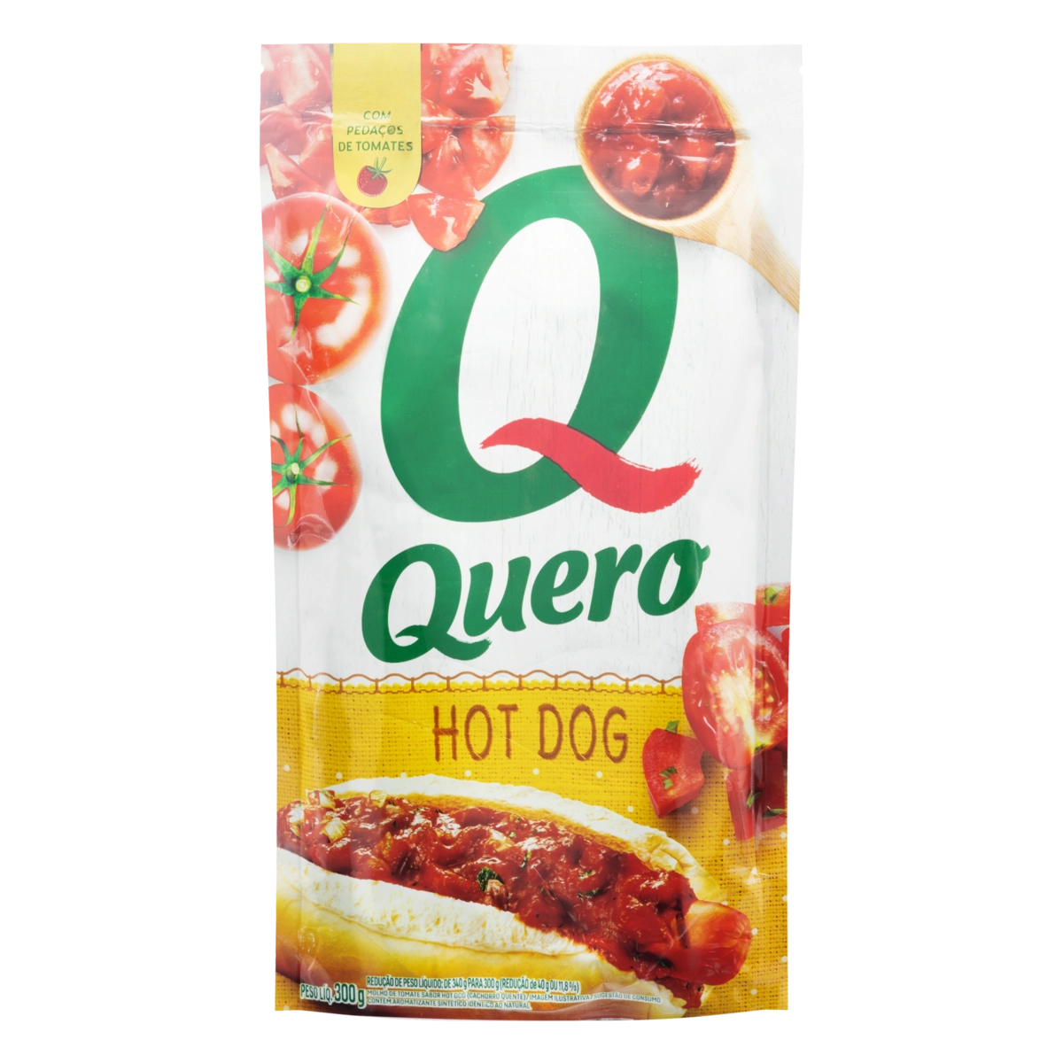 Molho De Tomate Hot Dog Quero Sachê 300g