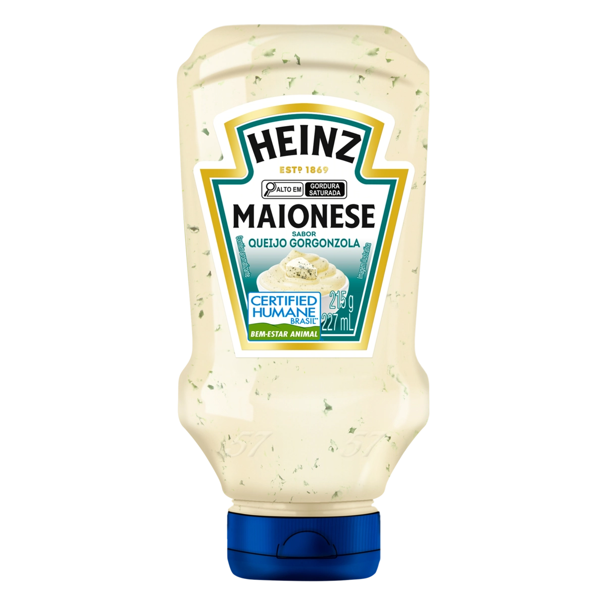 Maionese Queijo Gorgonzola Heinz Squeeze 215g