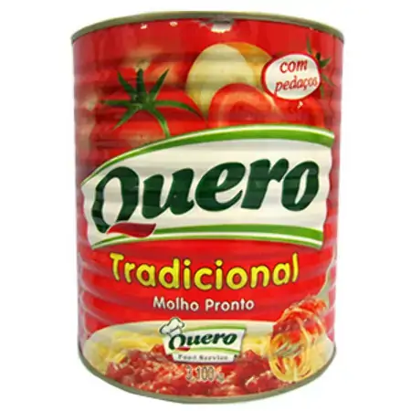 Molho Tomate Quero Pronto Tradicional Lt 3,