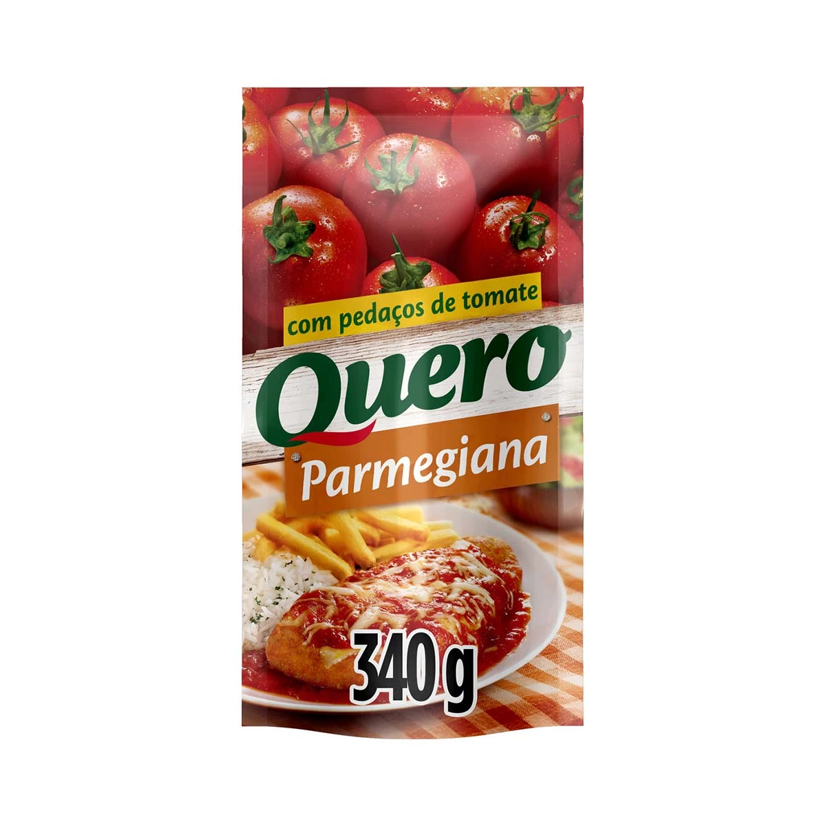 Molho De Tomate Parmegiana Quero Sachê 340g