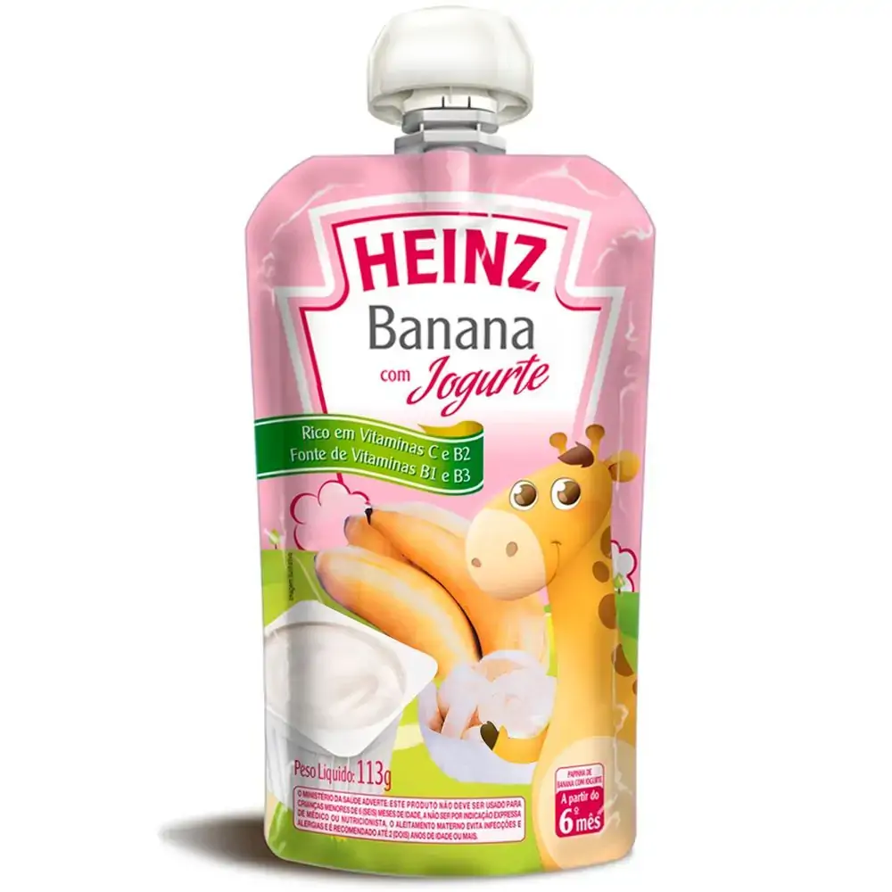 Alim Inf Heinz Banana C/ Iogurte