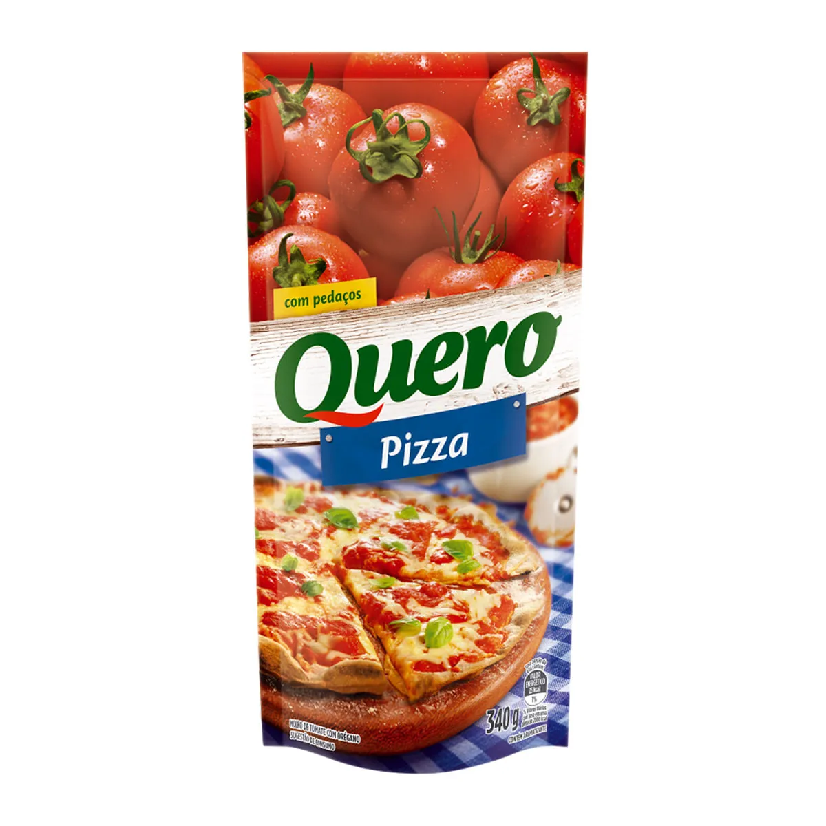 Molho de Tomate Pizza Quero Sachê 340g