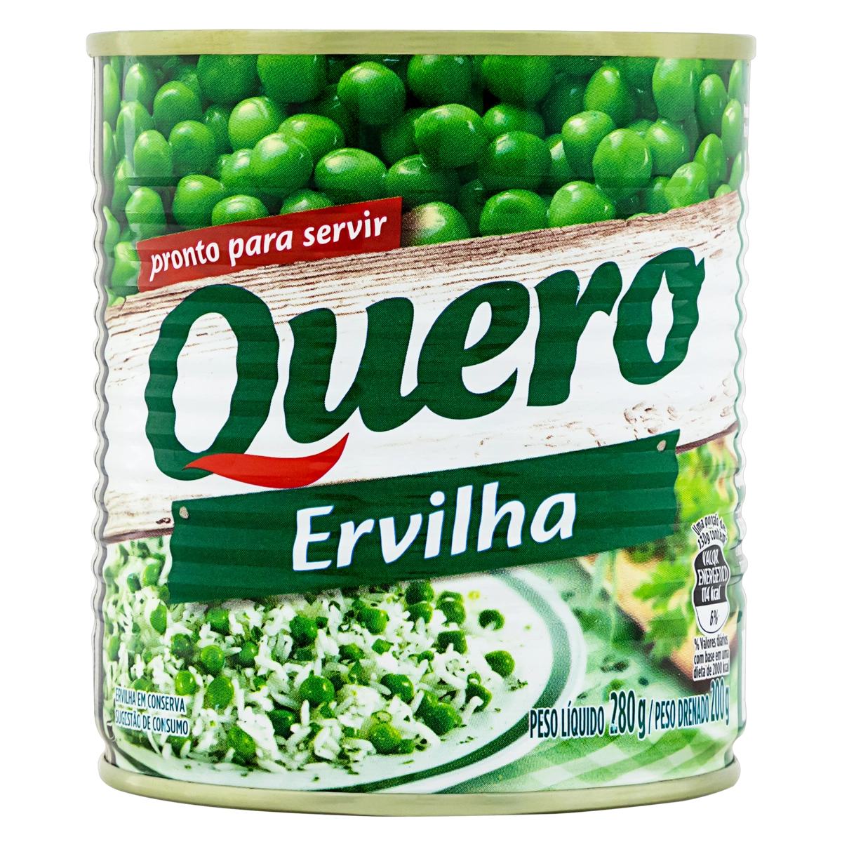 Ervilha Em Conserva Quero Lata 200g