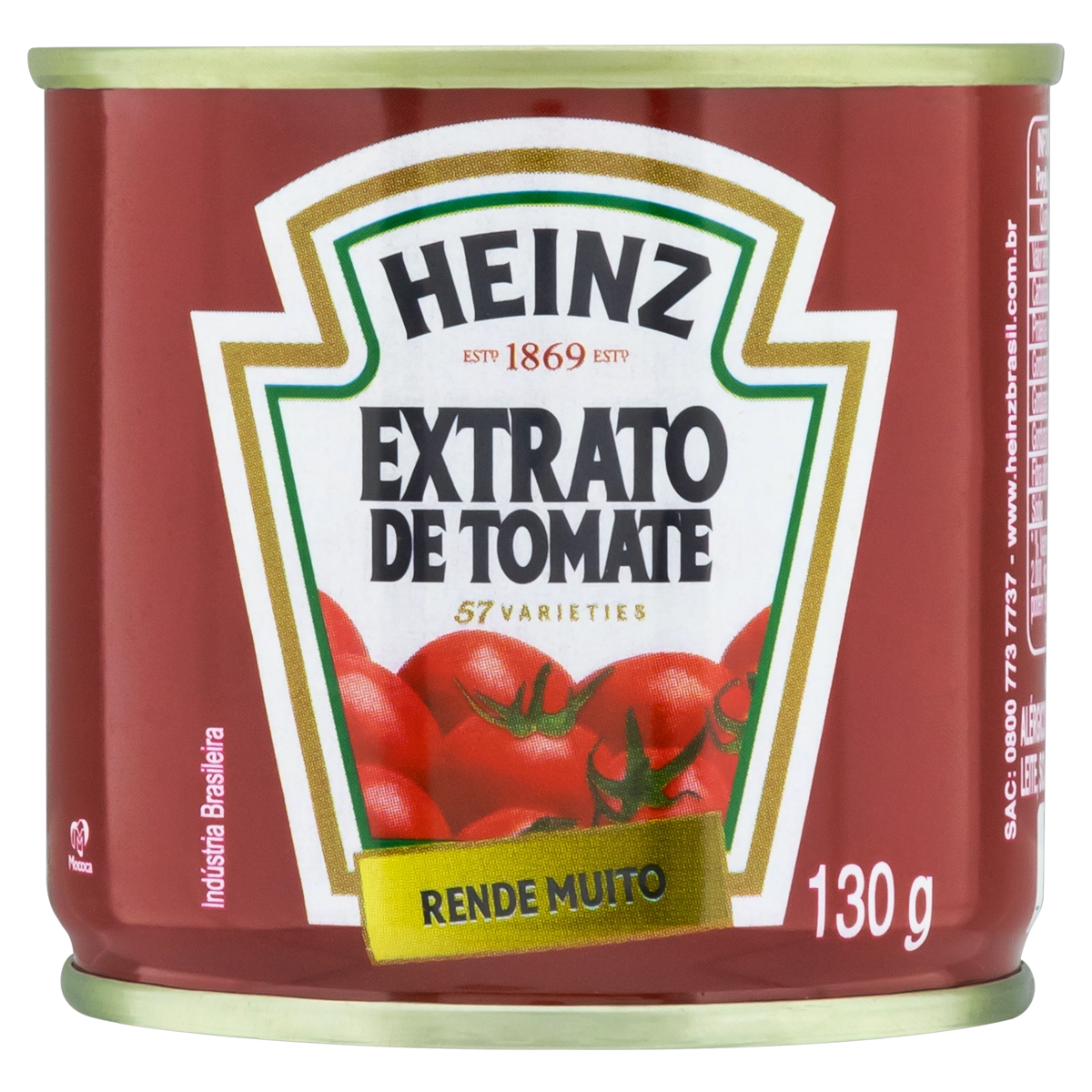 Extrato De Tomate Heinz Lata 130g