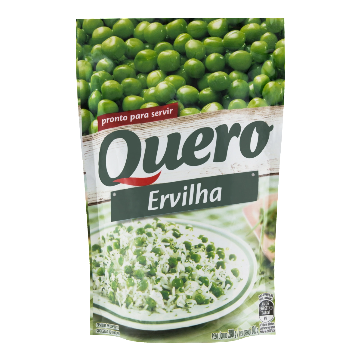 Ervilha Em Conserva Quero Sachê 200g