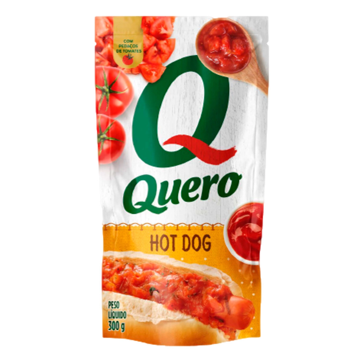 Molho De Tomate Hot Dog Quero Sachê 340g