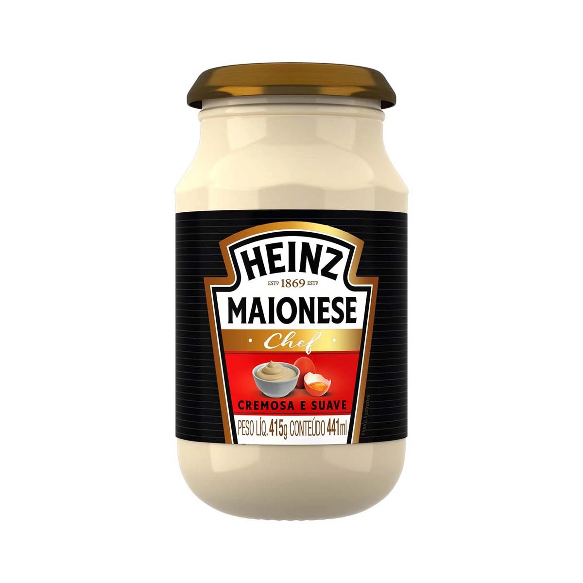Maionese Chef Heinz Vidro 415g