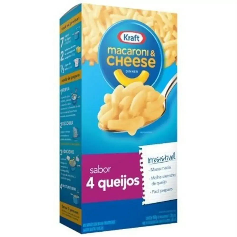 Mac.kraft Macaroni Cheese 196g 4 Queijos