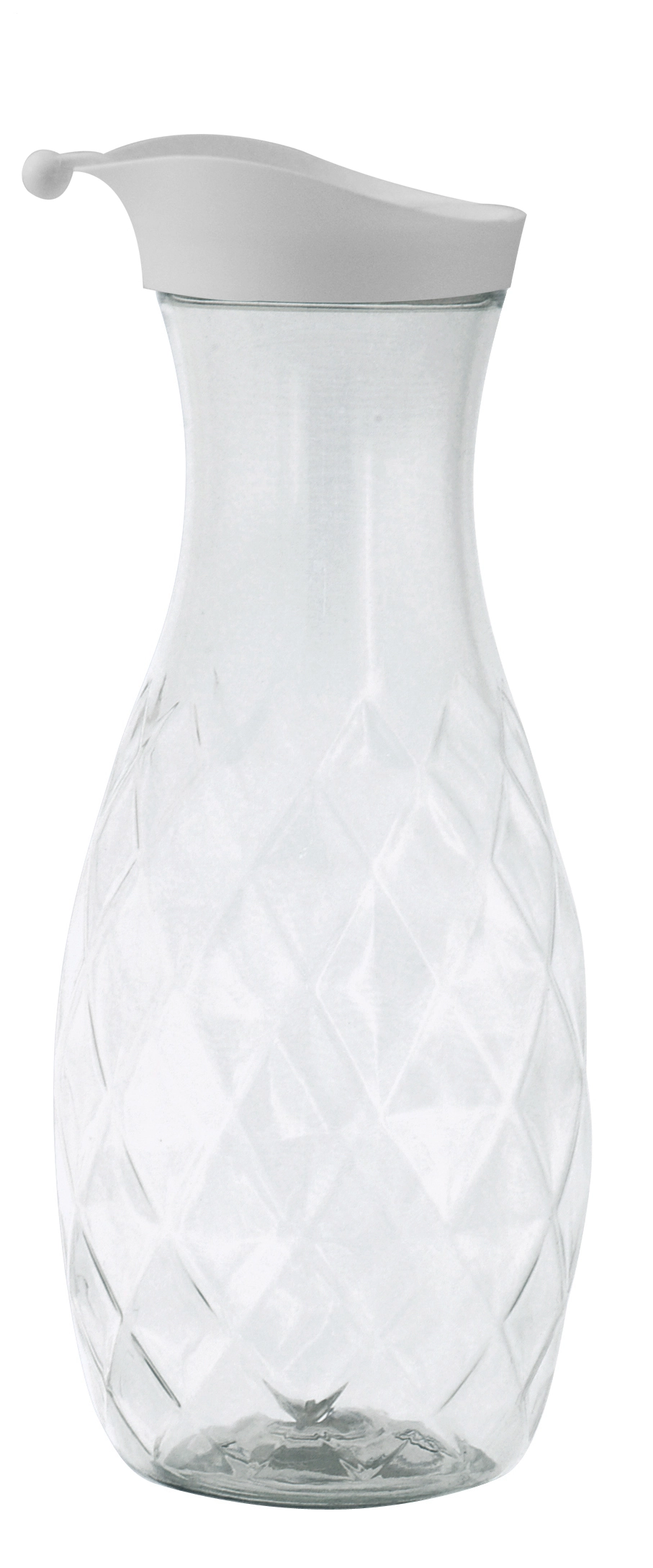 Garrafa Tiba Cristal Tampa Branca 1200ml