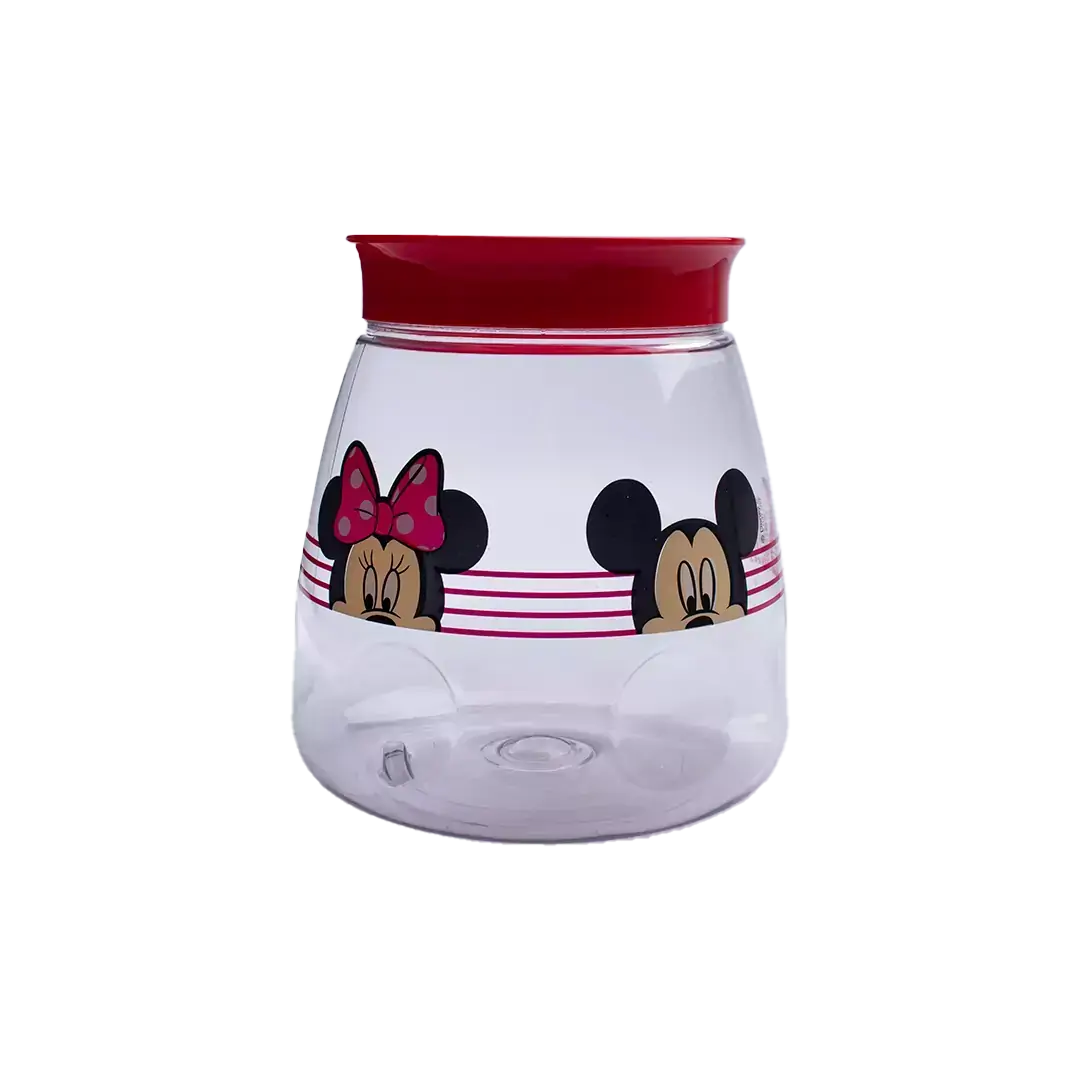 Pote De Mantimento Plástico Veneza 1600 Ml Mickey / Minnie