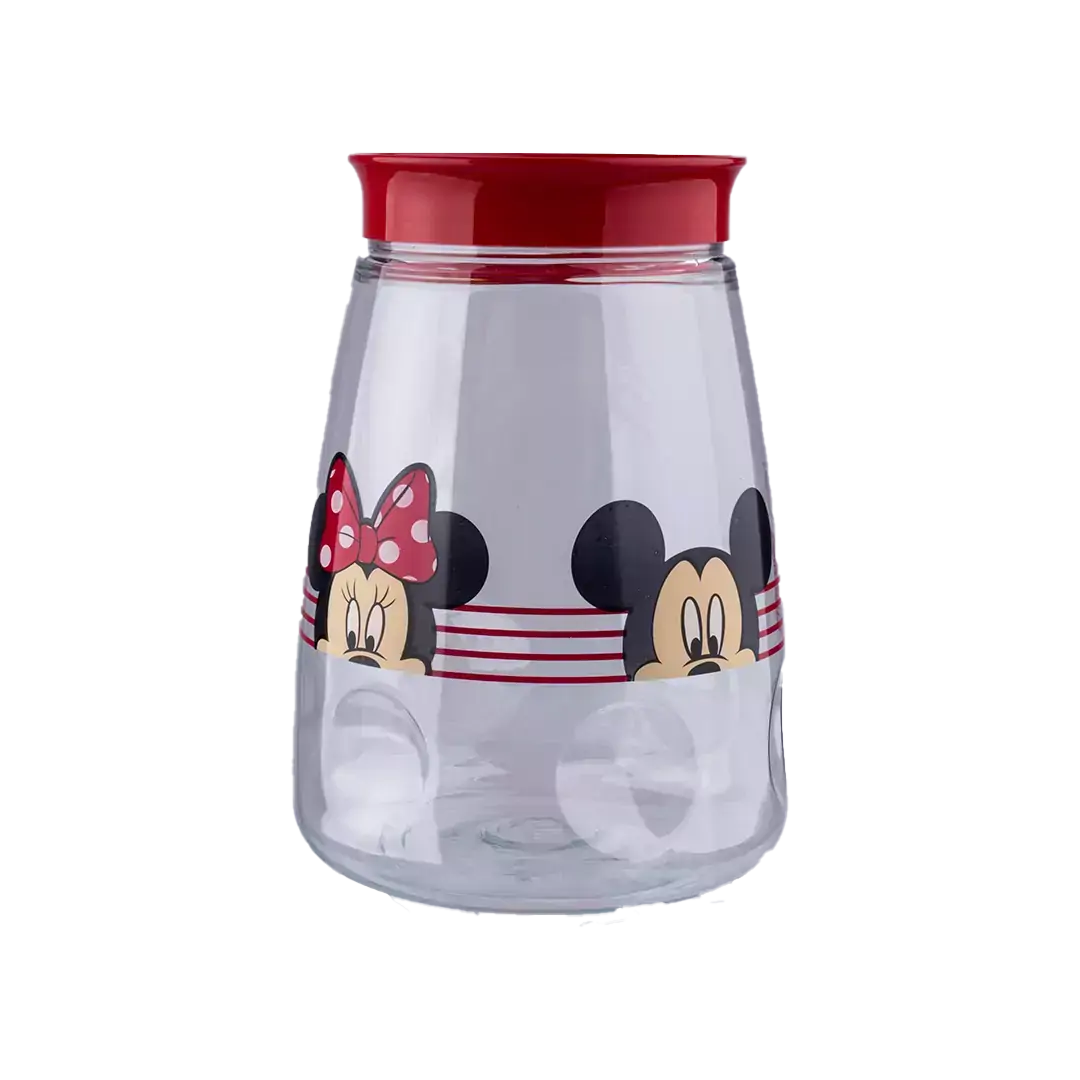 Pote De Mantimento Plástico Veneza 2200 Ml Mickey / Minnie