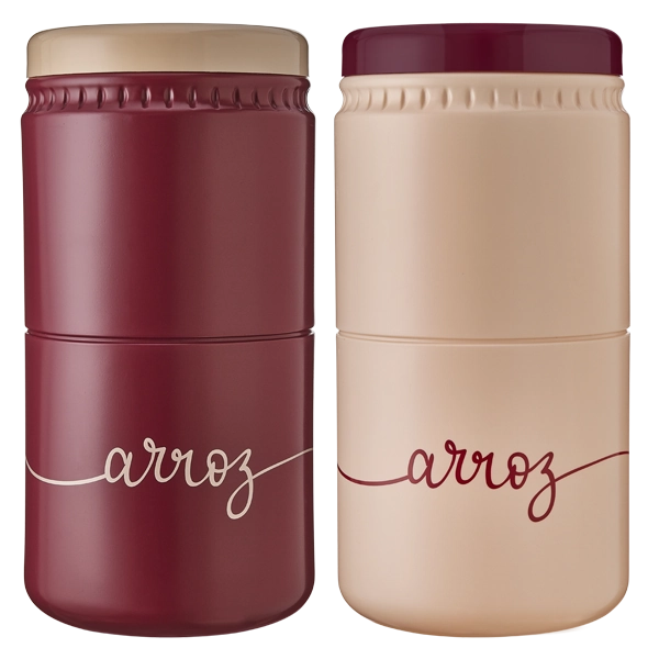 Pote Mantimentos Tiba Sortido Arroz 3800ml 618702344