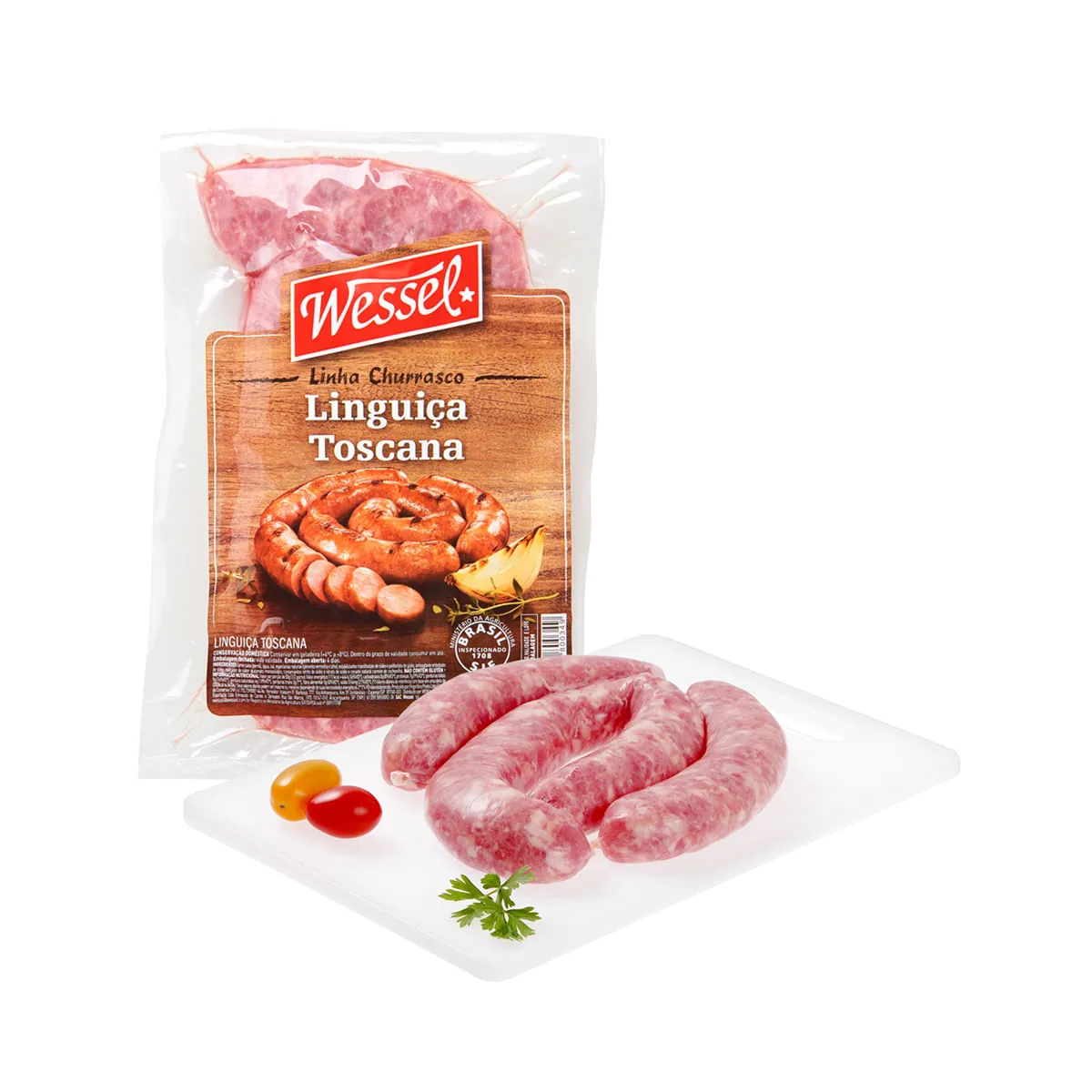 Linguiça Toscana 600g Wessel