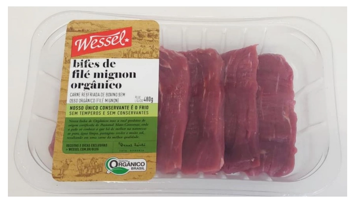 F Mignon Bifes Organico Wessel 180g