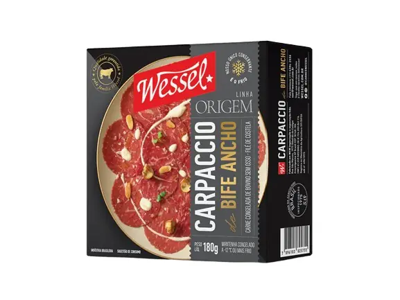 Carpaccio Wessel Bife Ancho 180g