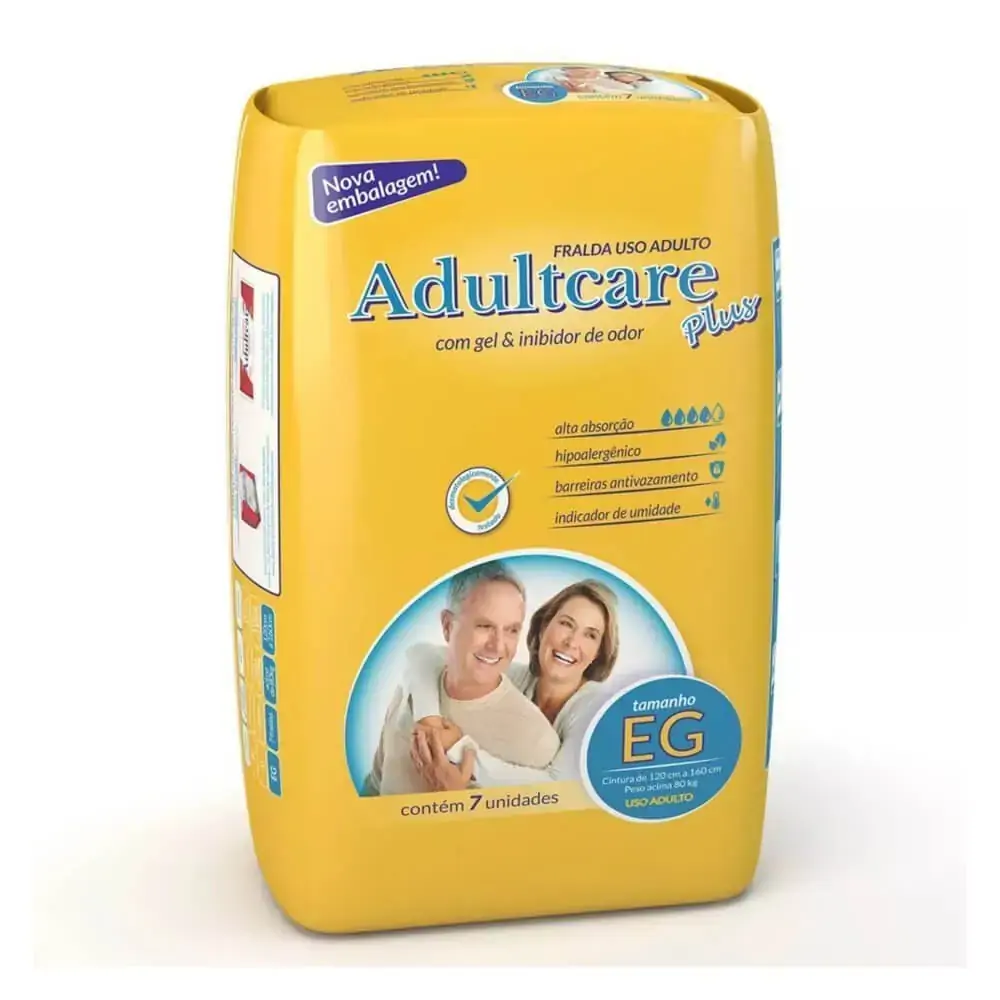 Fraldas Geriatrica Adultcare Eg