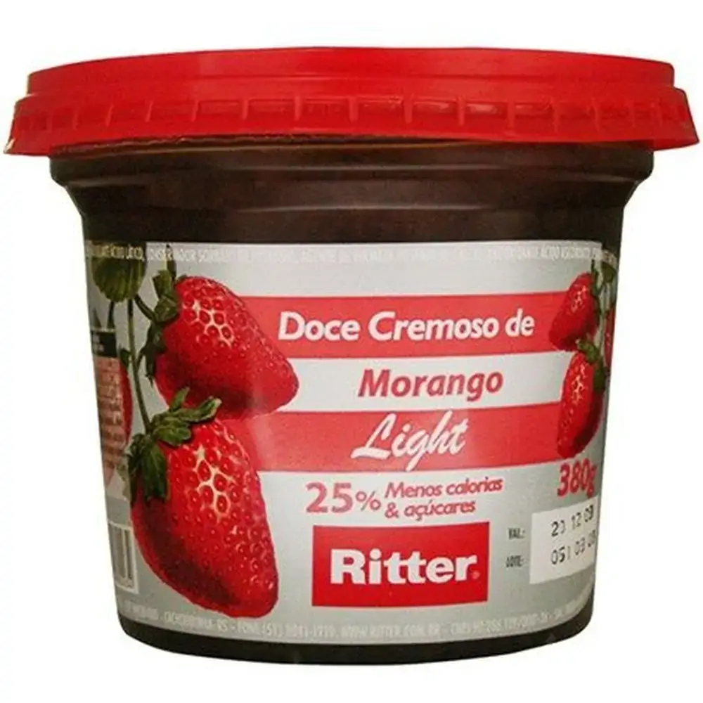 Doce Ritter Light Morango 380gr