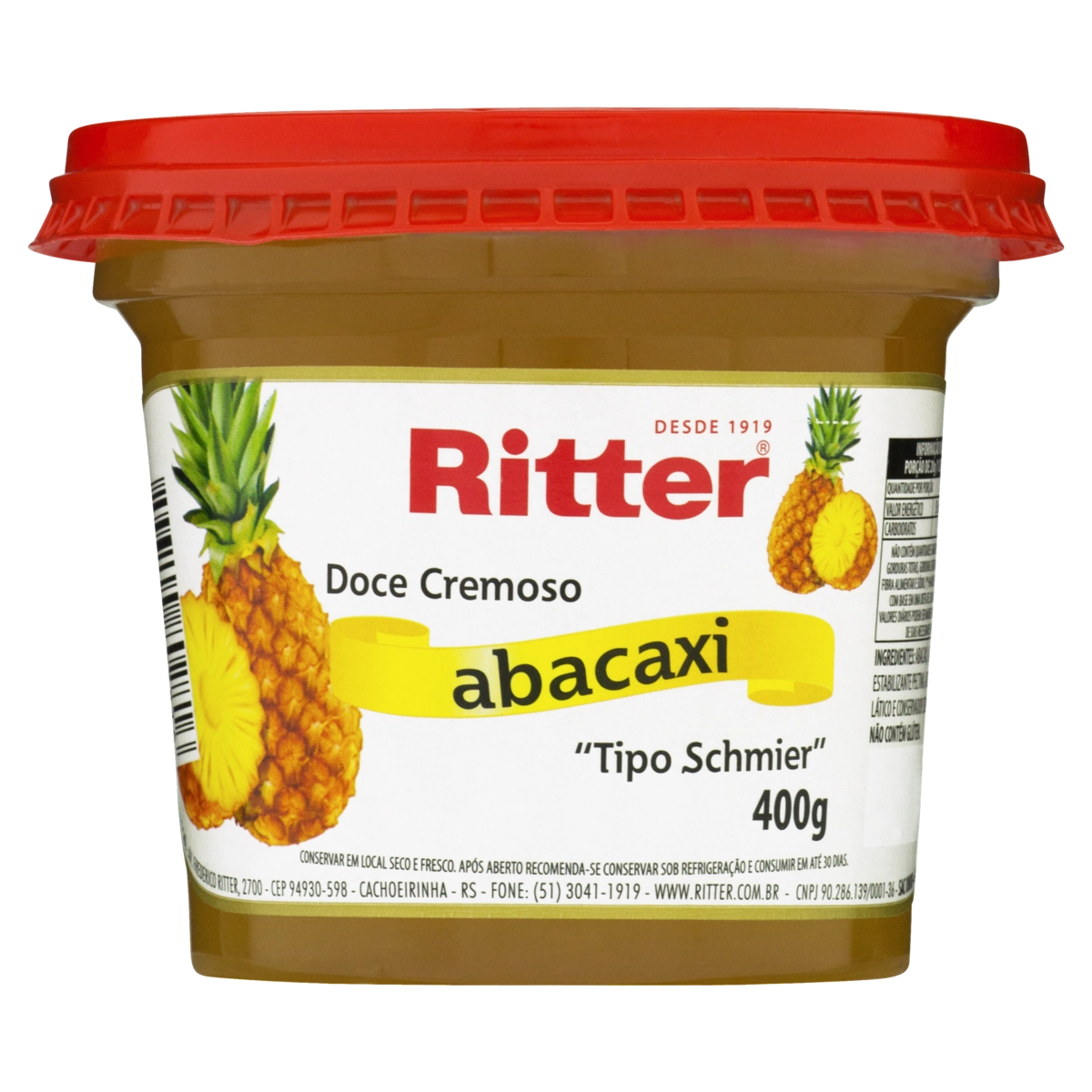 Doce Cremoso Abacaxi Ritter