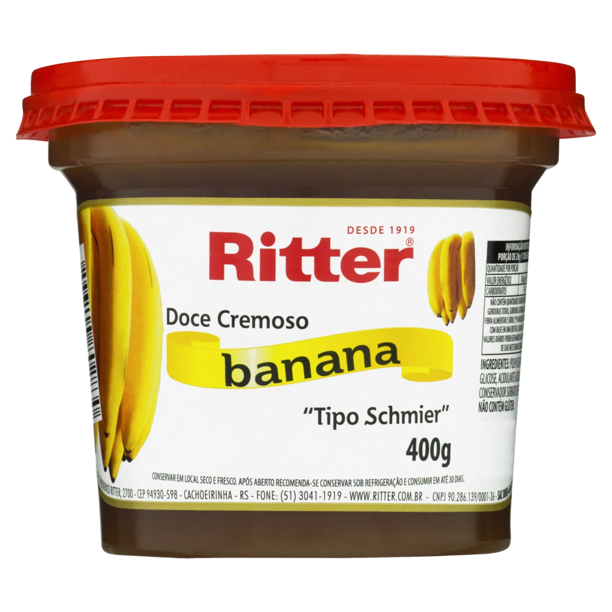 Doce Cremoso Banana Ritter