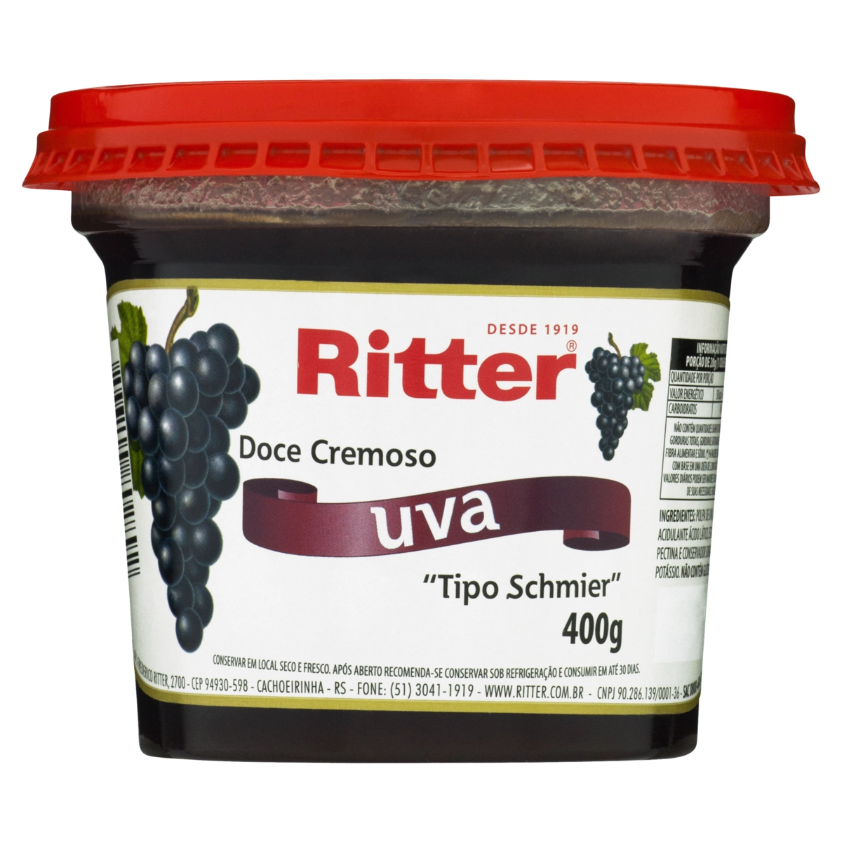 Doce Cremoso Uva Ritter