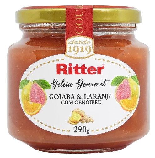 Geleia Gour Ritter Goi/laranja C/ Gengibre 290g
