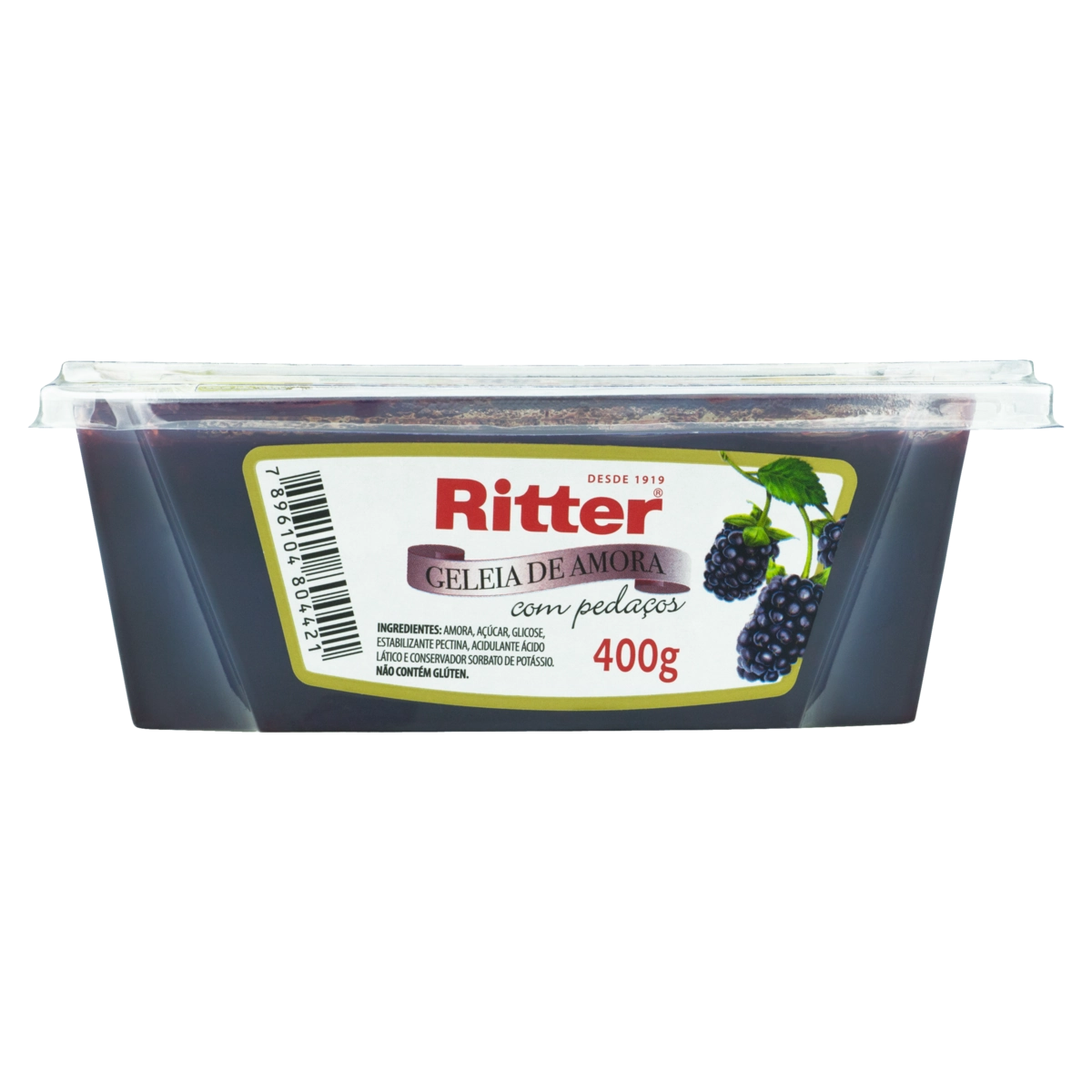 Geleia Amora Com Pedaços Ritter Pote 400g