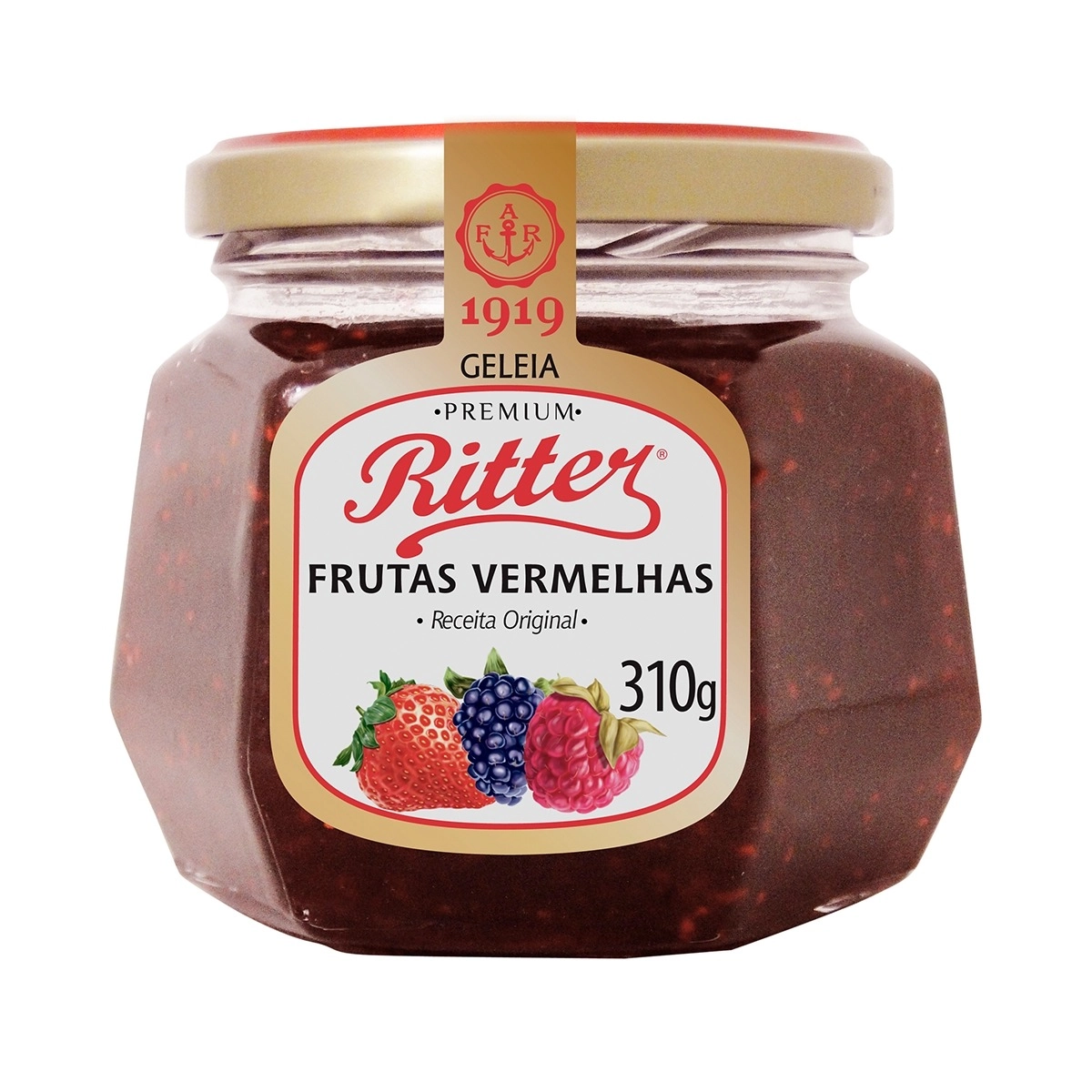 Geleia Ritter Tradicional Frutas Vermelho