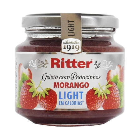 Geleia Morango Light Ritter Vidro 260g