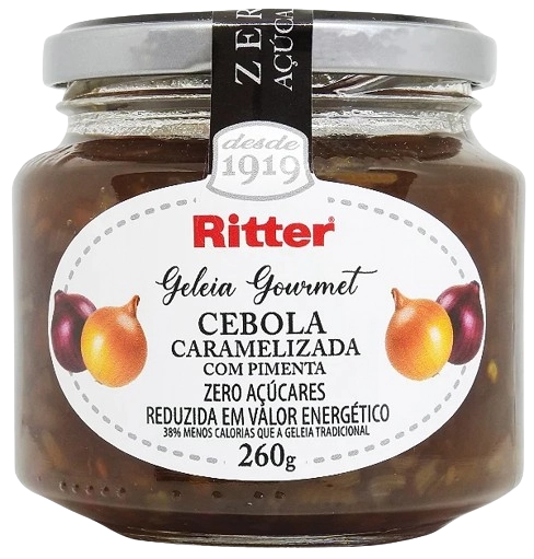 Geleia Gour Ritter Ceb/pimenta Zero Açucar 260g