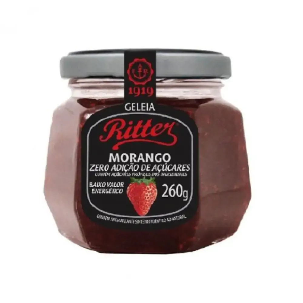Geleia Morango Ritter Vidro 260g