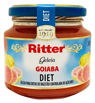Geleia Goiaba Diet Ritter Gelifrut Vidro 260g