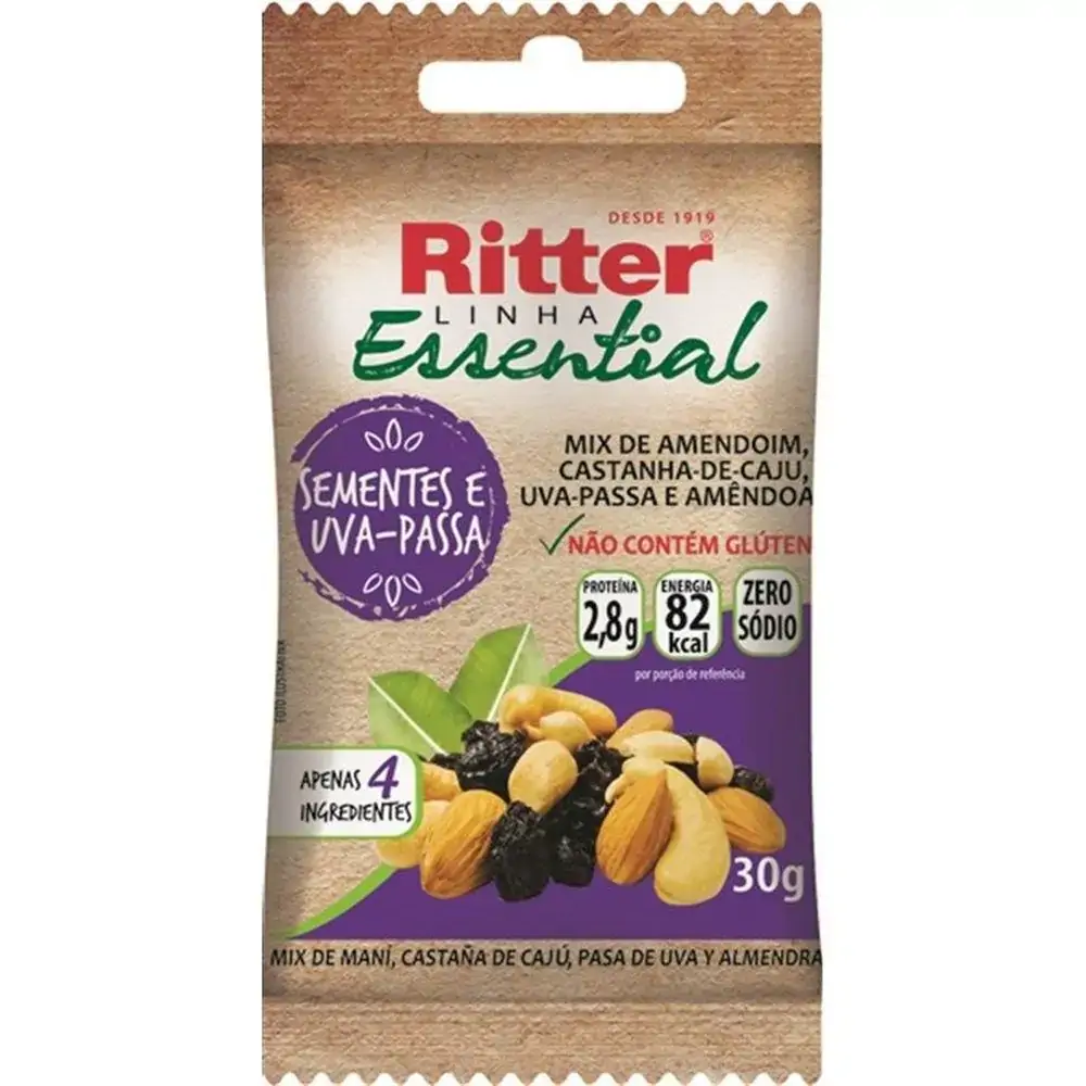 Sementes E Uva Passa 30g