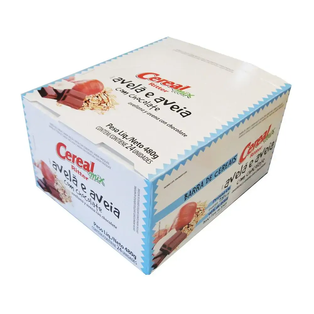 Barra Cereal Avela Aveia Cx 24un 480g Ritter