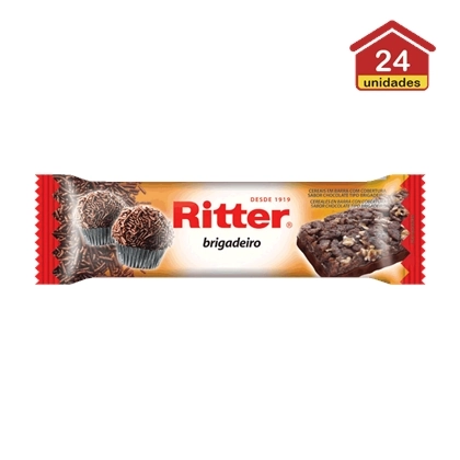 Barra De Cereal Ritter Brigadeiro 24unidade X
